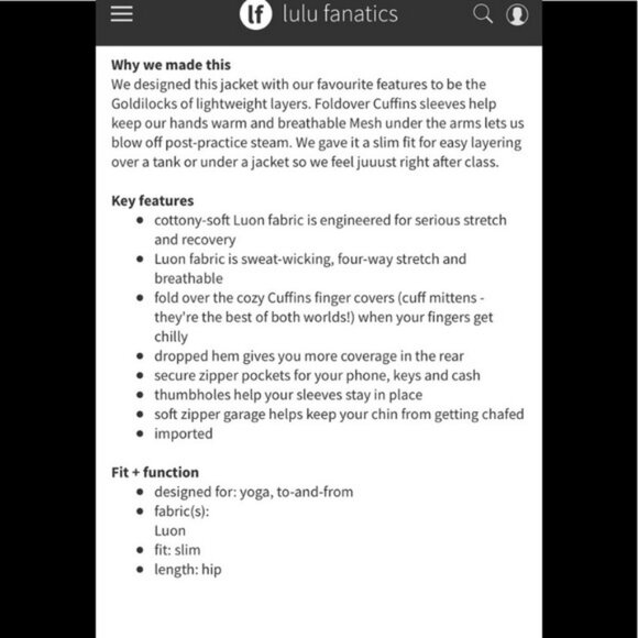 🔥Lululemon Forme Jacket-Savasana Fatigue Green Camo-8🔥 - Picture 10 of 11